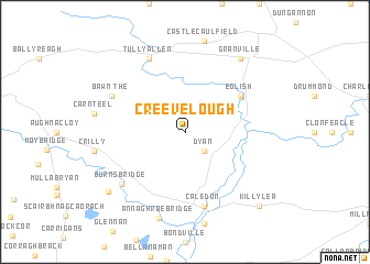 map of Creevelough