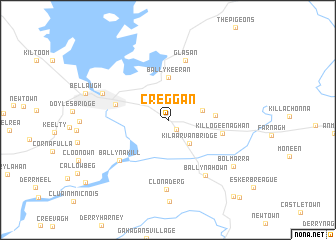 map of Creggan