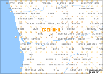 map of Creixomil