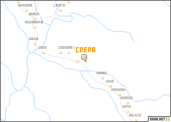 map of Crépa