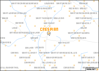 map of Crespian