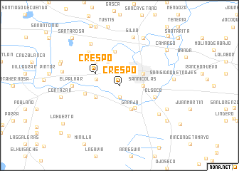 map of Crespo