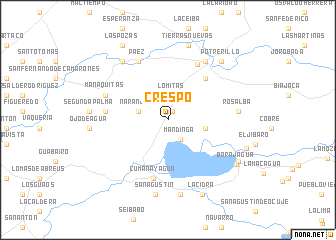 map of Crespo