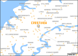 map of Crestview