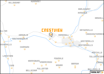 map of Crestview