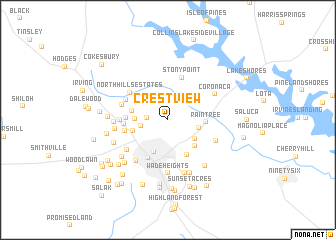 map of Crestview