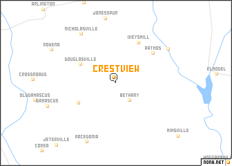 map of Crestview