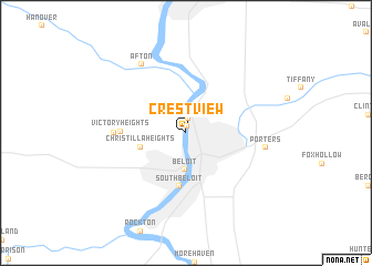 map of Crestview