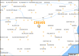 map of Crèves