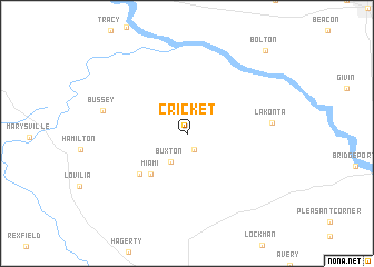 map of Cricket