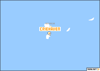 map of Criehaven