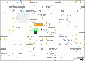 map of Crimolois