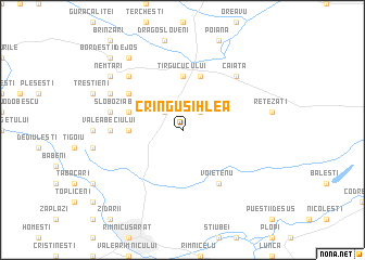 map of Crîngu Sihlea