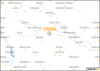 map of Crîngu