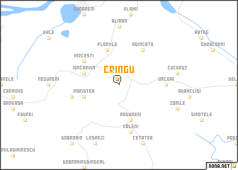 map of Crîngu