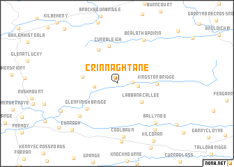 map of Crinnaghtane