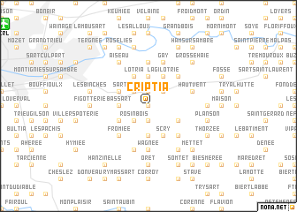 map of Criptia