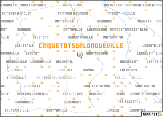 map of Criquetot-sur-Longueville