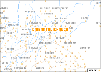 map of Crisanto Lichauco