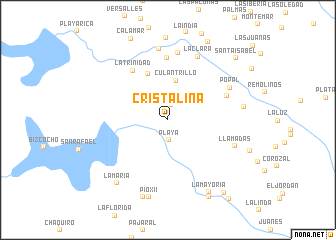 map of Cristalina