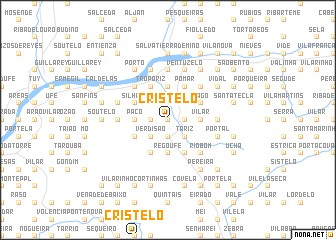 map of Cristelo