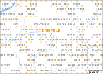 map of Cristelo