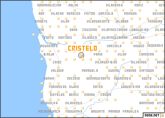 map of Cristelo