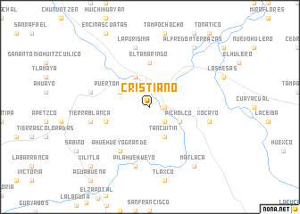 map of Cristiano