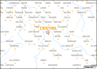 map of Cristimil