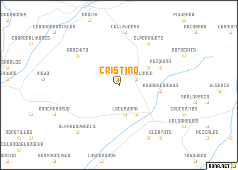 map of Cristino