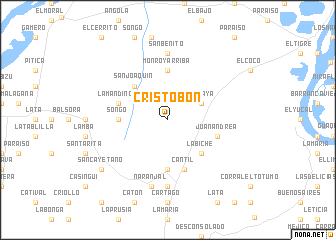 map of Cristobón