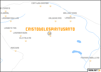 map of Cristo del Espíritu Santo