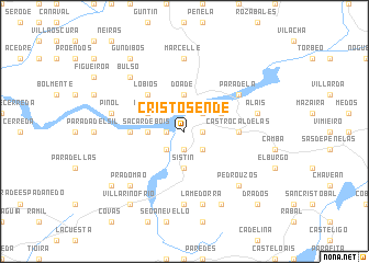map of Cristosende