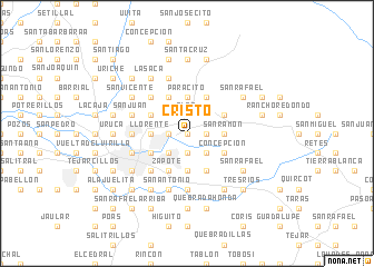 map of Cristo