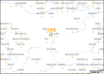 map of Criş