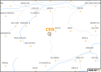 map of Criş