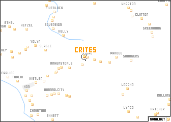 map of Crites