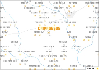 map of Criva de Sus