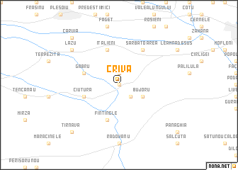 map of Criva