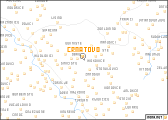 map of Crnatovo