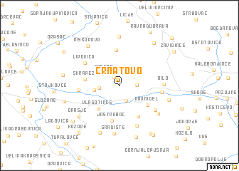 map of Crnatovo