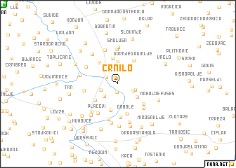 map of Crnilo