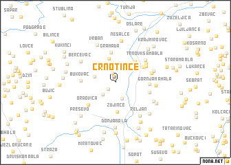 map of Crnotince