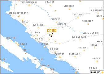 map of Crno