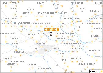 map of Črnuče