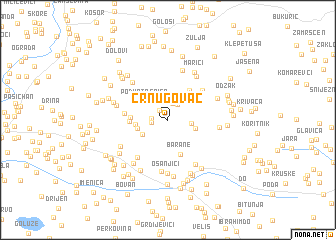 map of Crnugovac