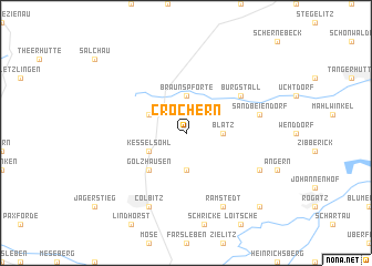 map of Cröchern