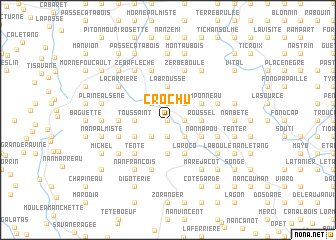 map of Crochu