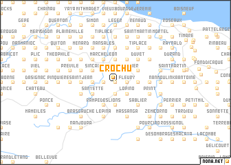 map of Crochu