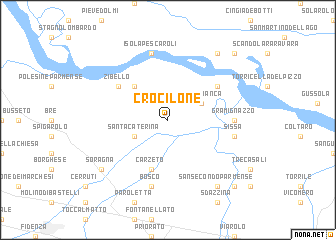 map of Crocilone